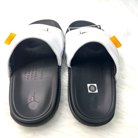 Nike Jordan Super Play Slide Slippers White/Taxi DM1683-170, Men Size 8 - Picture 7 of 11